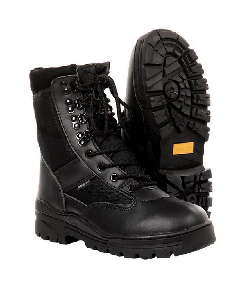 legerbottinen met een vbram zool